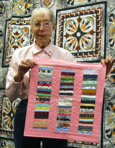Dotty Zagar, Mini Donation Quilt